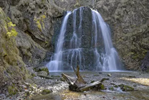 Images Dated 20th March 2011: Josefstal waterfall, Schliersee-Neuhaus, Upper Bavaria, Germany, Europe