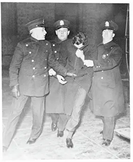 Joseph Barrett Being Arrested