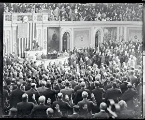 Byrns Prints: Joseph Byrns Taking the Oath of Office