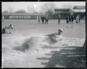 Joseph Fitzpatrick Sliding into Base
