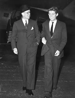 Airport Prints: Joseph and Jack Kennedy at Airport