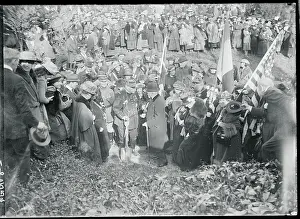 Joseph Joffre Planting a Tree