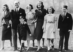 Ambassador Prints: Joseph Kennedy With His Family