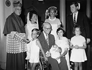 Generations Prints: Joseph Kennedy Sr. Holding Joseph Patrick Kennedy III