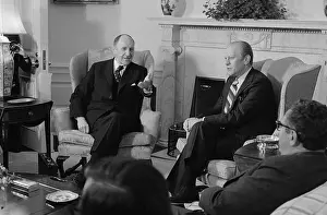 Joseph Luns Meeting with President