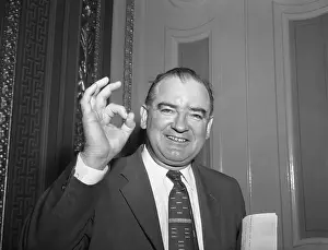 Joseph McCarthy Giving the Okay Sign