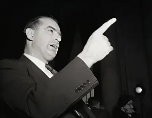 Congress Prints: Joseph McCarthy Making a Point