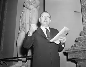 Joseph McCarthy Raising a Clenched Fist