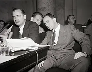 Joseph McCarthy and Roy Cohn, 1954