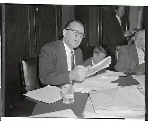 Joseph McCarthy Speaking at Foreign Relations Hearing