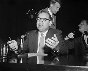 Joseph McCarthy Testifying at His Hearing
