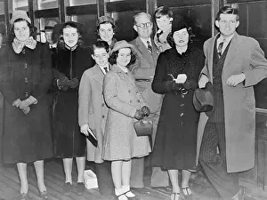 Joseph P Kennedy with Eight of His Nine Children