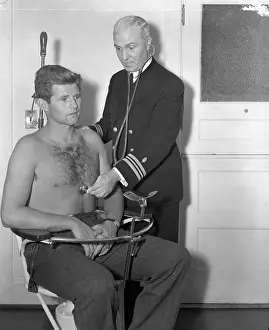 Joseph P. Kennedy Jr. Getting Physical Examination