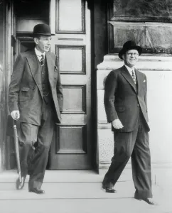 1st Earl Of Halifax Prints: Joseph P. Kennedy with Lord Halifax