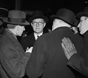 Ambassador Prints: Joseph P. Kennedy and Reporters