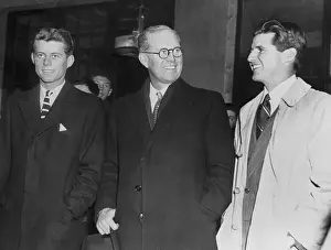 Ambassador Prints: Joseph P. Kennedy with Sons John and Joseph Jr