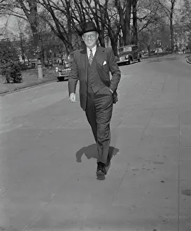 Joseph Patrick Kennedy Walking Near White House