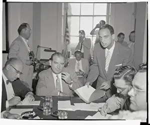 Joseph R Prints: Joseph R. McCarthy with Attorney