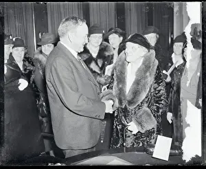 Robinson Prints: Joseph Robinson Shaking Hands With Carrie Catt