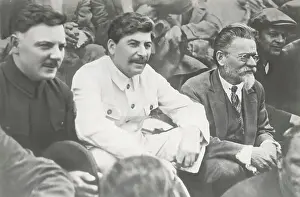 Partnership Prints: Joseph Stalin with Colleagues