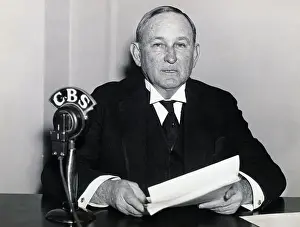 Speaker Prints: Joseph T. Robinson Addressing Nation on the Radio