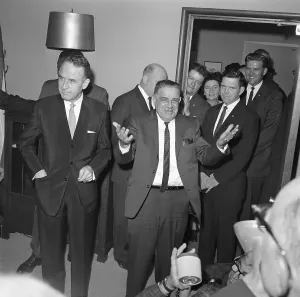 Frank Oconnor Prints: Joseph Valachi at D.A.'s Office