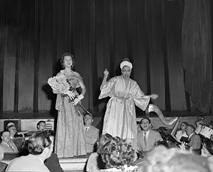 Eyes Closed Prints: Josephine Baker and BeBe Shopp on Stage