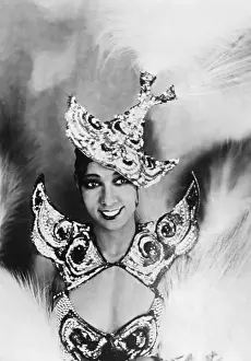 Multiethnic Prints: Josephine Baker in Feathered Costume