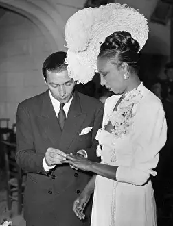 Josephine Baker Getting Married