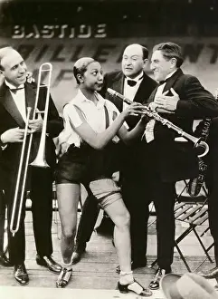 Josephine Baker In Musical Skit