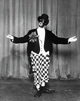 Josephine Baker Performing in Blackface