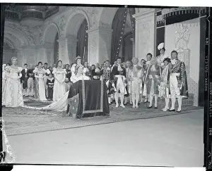 Josephine Kneeling for Crown