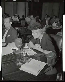 Josephine Roche Testifying in Court
