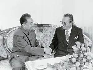 Josip Broz Tito Conversing with Chinese Leader Hua Kuo Feng
