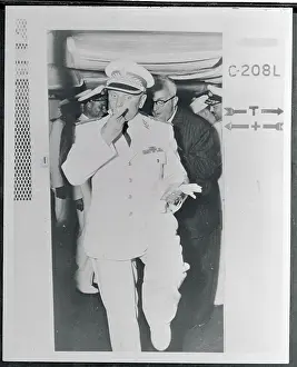 Josip Broz Tito Eating a Hot Dog