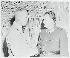 Josip Broz Tito Meeting Robert P. Patterson