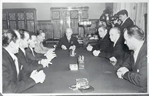 Josip Tito with Russian Leaders