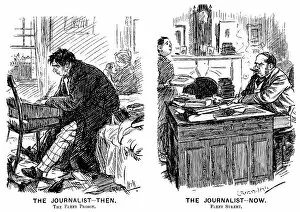 Images Dated 22nd January 2016: The Journalist 1837 and 1897.jpg