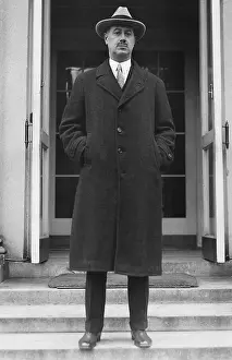 Robert R Prints: Journalist Robert McCormick at White House