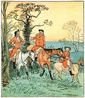 Horseback Riding Collection: The Three Jovial Huntsmen; nought to bring away at last