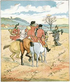 Horseback Riding Collection: The Three Jovial Huntsmen; a tatter t boggart