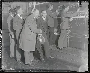 Investing Prints: Joy in Stock Broker's Office