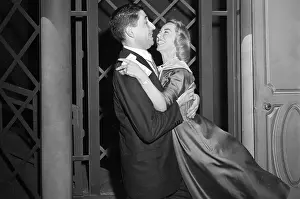 Joyce Brothers Embracing Her Husband