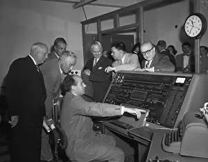 J.Presper Eckert Demonstrates the UNIVAC