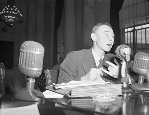 Committee Prints: J.Robert Oppenheimer Testifying