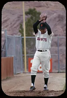 Juan Manichal on the Pitching Mound