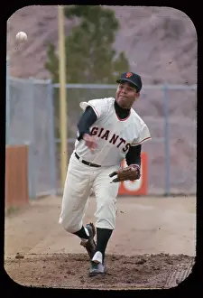 Juan Manichal Throwing a Ball