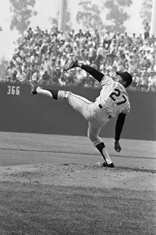 Dominican Ethnicity Prints: Juan Marichal Pitching