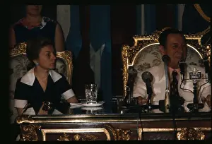 Juan Peron and Maria Estela de Peron