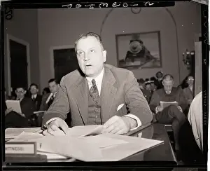 Juan T. Trippe Testifies at House Committee